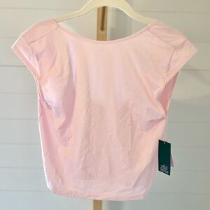 Women's Cap Sleeve Seamless Jersey T-Shirt - Wild Fable Light Pink